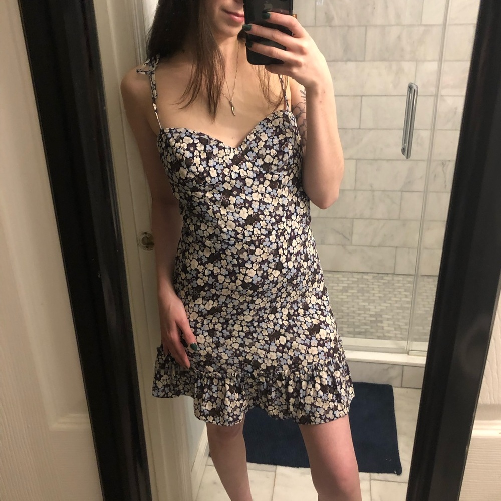 ARITZIA cornflower Sunday best dress new with tags